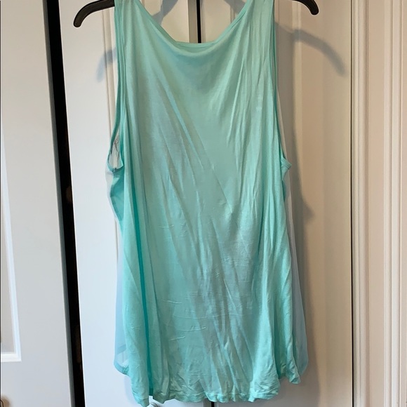 Two by Vince Camuto Mint colored Tank size XL - Picture 4 of 5